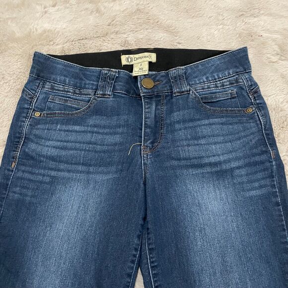 Democracy Women's "Ab" Technology Skinny Jeans Size 8 Dark Wash Career Office‎ - Picture 6 of 10